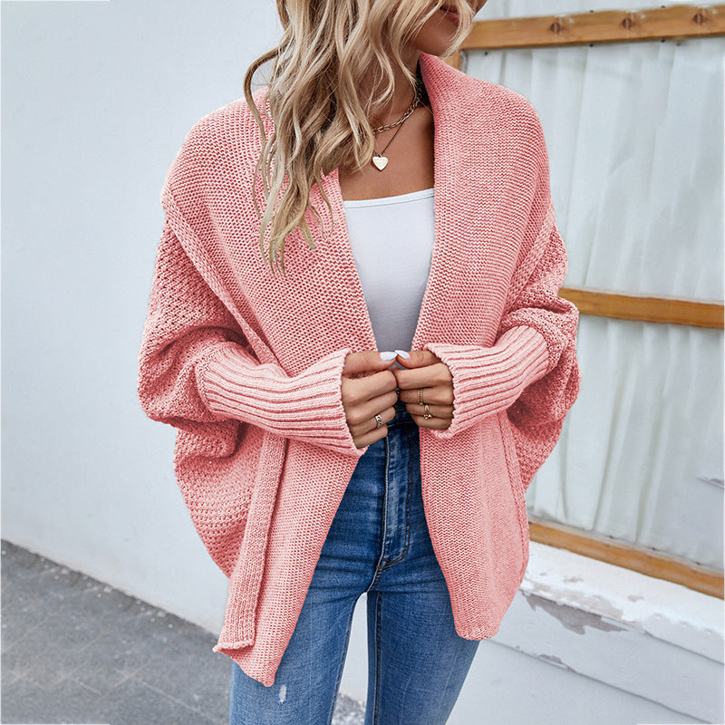 Trendy Oversized Lapel Cardigan for Cozy Fall Vibes!