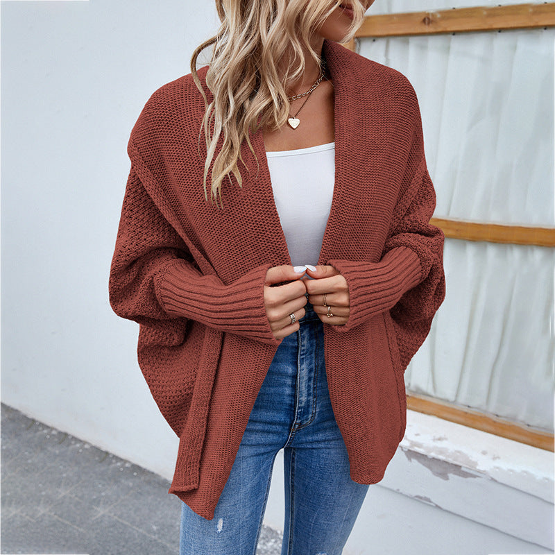 Trendy Oversized Lapel Cardigan for Cozy Fall Vibes!