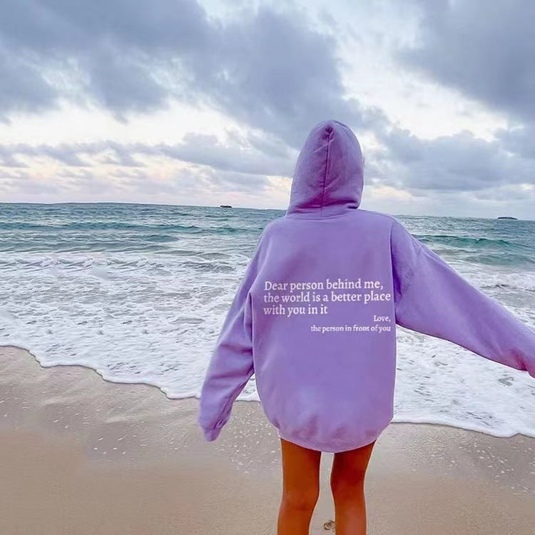 Feel-Good Hoodie for Women | Positive Vibes | Athela