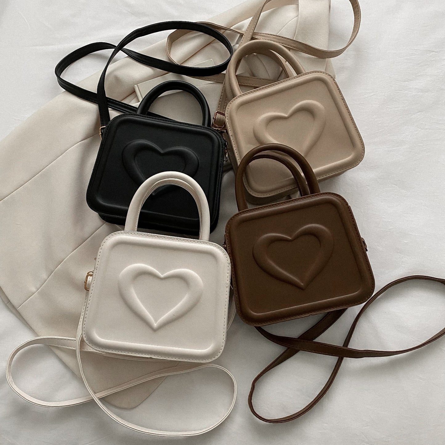 Love Small Square Casual Fashion Crossbody Bags