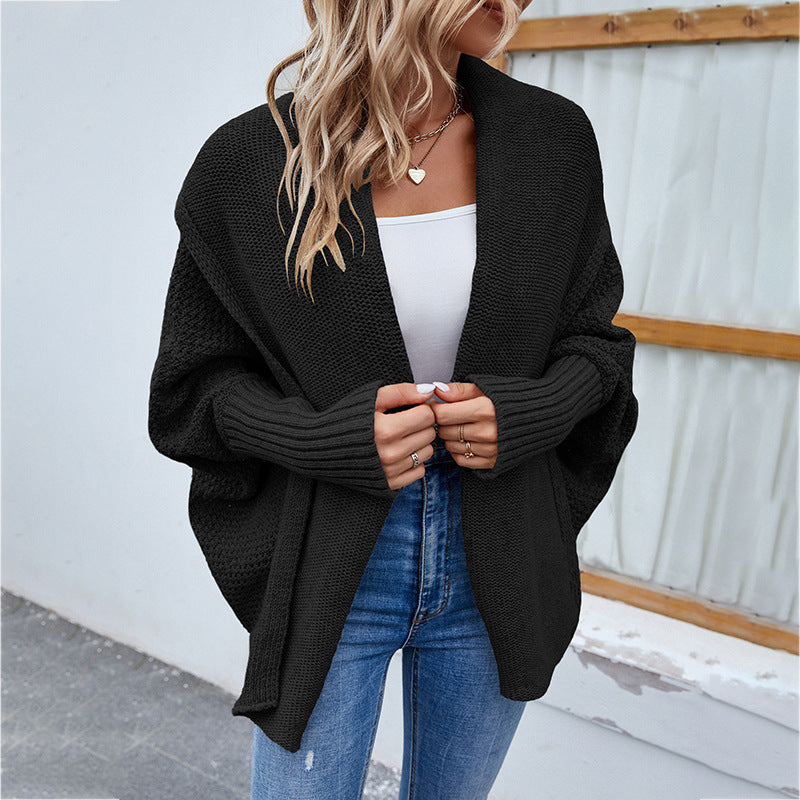 Trendy Oversized Lapel Cardigan for Cozy Fall Vibes!